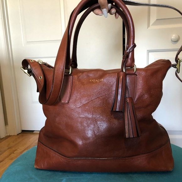 Coach Handbags - Brown Coach Legacy Rory Satchel